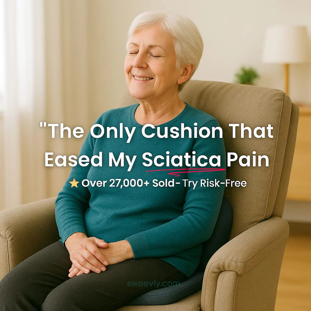 Relieve back, sciatica, and tailbone pain with Posture+