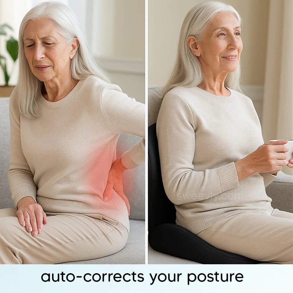 Relieve back, sciatica, and tailbone pain with Posture+