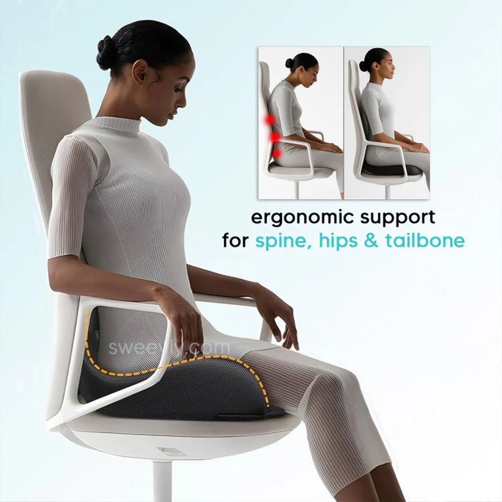 Relieve back, sciatica, and tailbone pain with Posture+