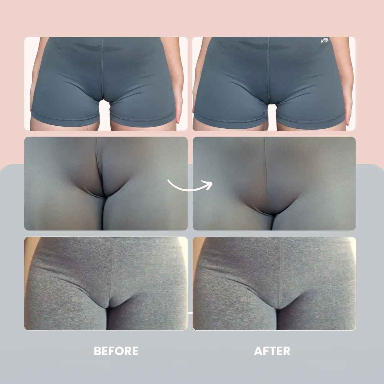 Trivo Invisible Camel Toe Thong