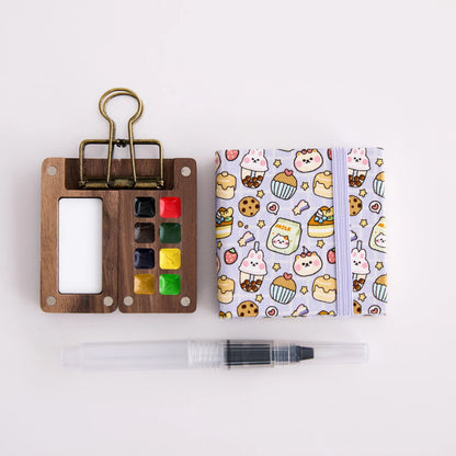 Trivo™ Watercolor Set – 8 Colors for Travel & Art