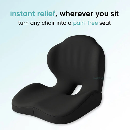 Relieve back, sciatica, and tailbone pain with Posture+