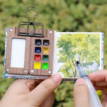 Trivo™ Watercolor Set – 8 Colors for Travel & Art