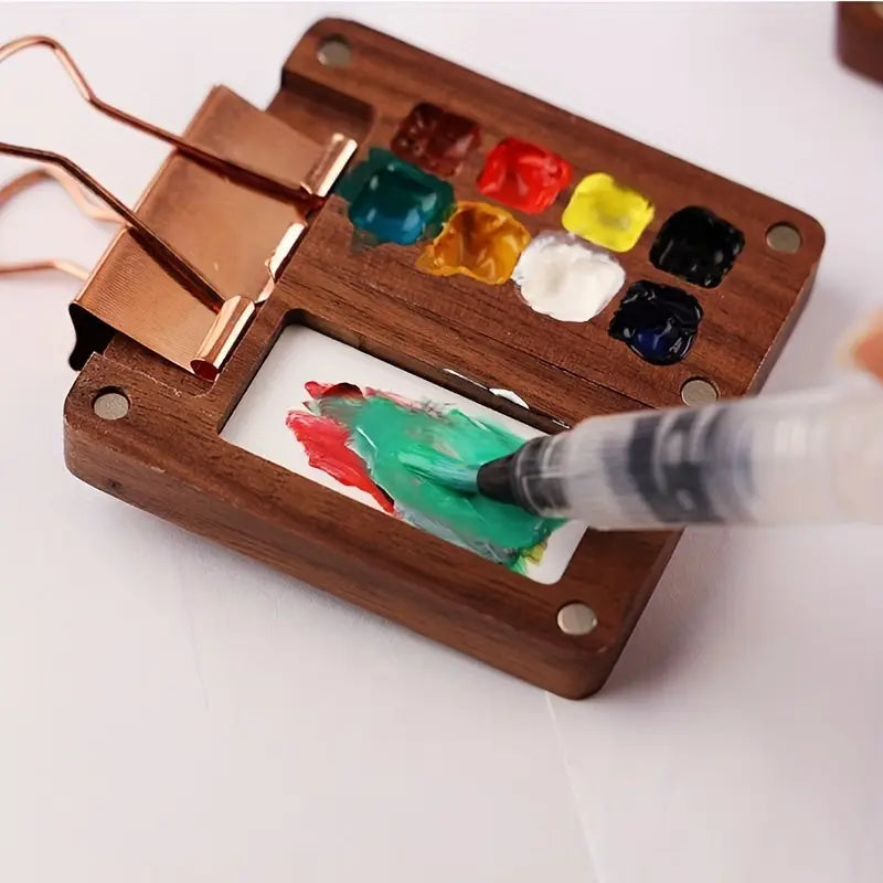 Trivo™ Watercolor Set – 8 Colors for Travel & Art